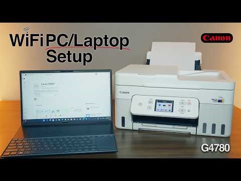 Canon Printer PC/Laptop Setup | Wireless Setting of Canon PIXMA Printer