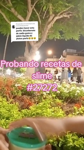 Cómo hacer slime con bicarbonato de sodio, pegamento y jabón de trastes