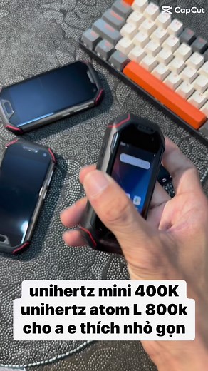 unihertz atom mini và atom L thiết kế nhỏ gọn #unihertz #unihertzatomL #unihertzatommini | Trần Thành Cát