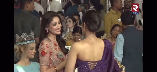 Femina Miss India on Instagram: "Two Indian queens, Manasa Varanasi and Nandini Gupta, captured in one iconic frame. Watch @nandiniguptaa13 share her thoughts on India and its rich, proud heritage. ❤️ Designer: @sahilkochharofficial Jewellery Partner: @prismjewelryofficial Fashion Director: @lakshmirana Fashion Stylist: @llrakshasinghll Assistant Stylist: @styledbygargii #NandiniGupta #missworld #72missworld #missworldintelangana #beautywithapurpose #bwap #telangana #TelanganaZarurAana #ZarurAan