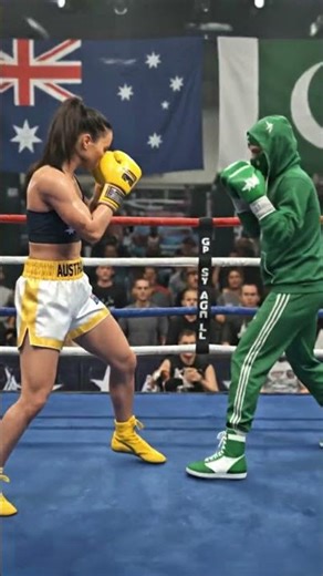 Pakistan vs Australia women Boxing #shorts