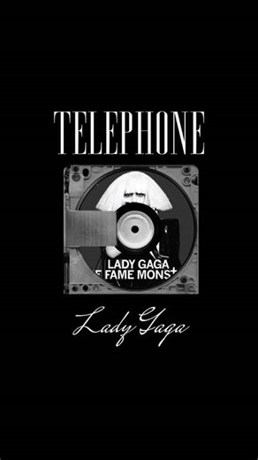 Telephone #aesthetic #lyrics #songs #musicvibes #fyp @. | song with lyrics