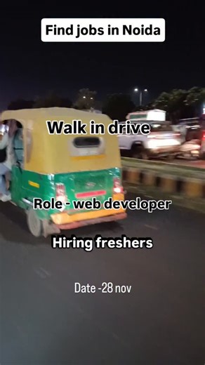 Prince Mishra on Instagram: "Wildnet Technologies is hiring Freshers / Interns for the role of Web Developer (MERN Stack) in Noida. This is a great opportunity for candidates looking to start their career in Frontend, Backend, or AI/ML development. 📌 Interview Date: 28th November 2025 ⏰ Time: 11:00 AM – 5:30 PM 📍 Location: A-30, Sector 63, A Block, Noida 201301 🏢 Mode: In Office ⭐ What You’ll Learn • Frontend: HTML, CSS, JavaScript, Frameworks • Backend: APIs, Databases, Server-side Logic • A