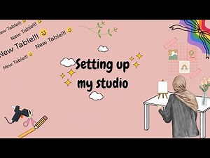 Setting up my studio 🎙️......................