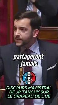 DISCOURS MAGISTRAL DE JP TANGUY SUR LE DRAPEAU EUROPEEN