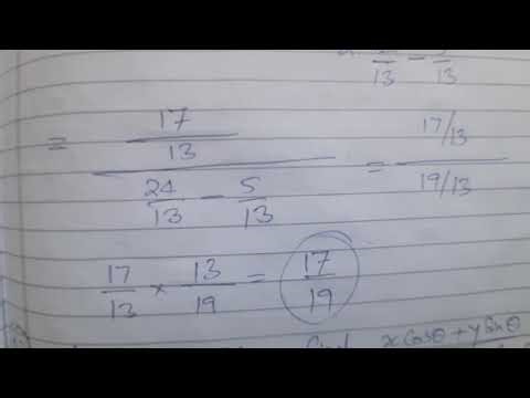 Trigonometry class 9: revision test paper solved (ICSE)