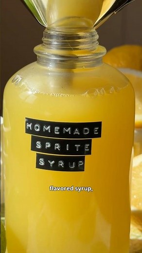 Homemade Sprite (Lemon Lime Soda) 🍋🍋‍🟩