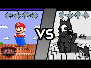 Mario VS Puro the Black Goo (FNF Mod)