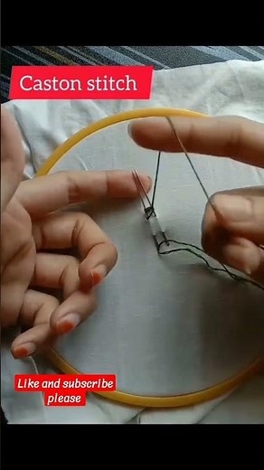 How to do caston stitch ? 🪡