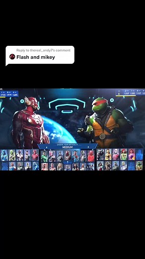 Mickey Flash Clash in Injustice 2