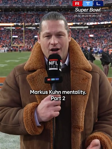 Markus einfach der GOAT!😮‍💨 Den Super Bowl seht ihr HEUTE ABEND ab 23:15 Uhr LIVE bei RTL & auf RTL 📺 Wir gehen rein!🏟️ #rtlnfl #superbowl rtlnfl; superbowl;