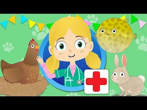 Henrietta Hen Visits Dr Poppy's Pet Rescue | Animals For Kids