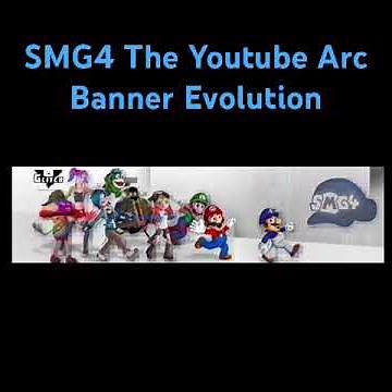 SMG4 The Youtube Arc Banner Evolution #smg4 #glitchproductions #smg3