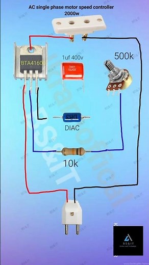 single phase motor speed controller | 2000 watts speed regulator