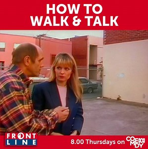 Being a current affairs journalist isn't a walk in the park... Double Episode of #FrontlineABC, 8.00 Tonight on ABC COMEDY | Working Dog