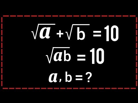 United States | A Nice Olympiad Math Algebra Problem | Find a,b=?