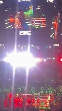ZURDO’S Ring Entrance “El Corrido De Mazatlan #bandaelrecodo #boxing #live #lasvegas