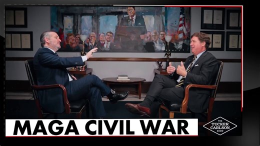 See Ted Cruz and Tucker Carlson brawl over Iran as MAGA infighting explodes into open