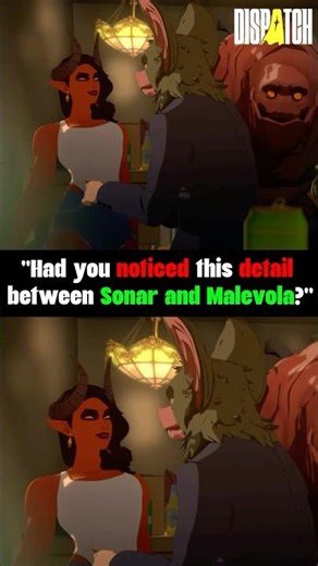 The Way Sonar Looks at Malevola Says A Lot 👀 Dispatch