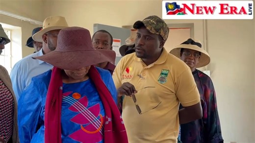 Site visit…President Netumbo Nandi-Ndaitwah today visited UNAM’s Ogongo Campus to assess agricultural progress and explore value-addition opportunities. She toured projects such as the poultry project and the Agri-PV initiative, which combines farming with power generation. Video: Victoria Immanuel | New Era Newspaper