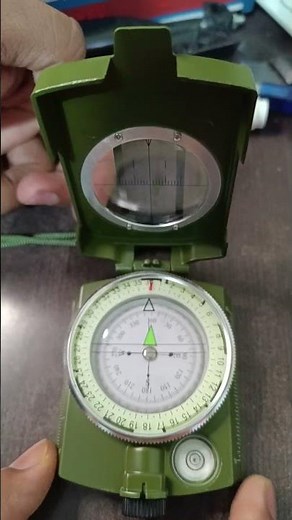 Professional High Accuracy Metal Waterproof Military Compass for Science experiment #Compass