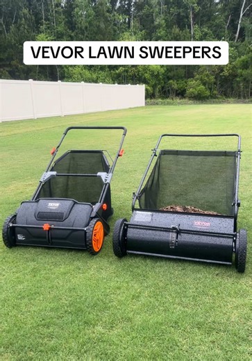 VEVOR Lawn Sweepers Now Back in Stock for Lawn Care