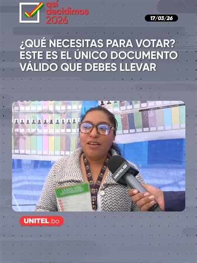 Requisitos para votar en elecciones subnacionales 2026