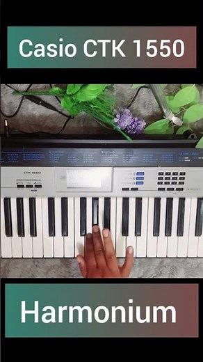 Casio CTK 1550 indian Harmonium Tone