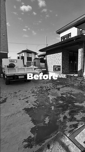 【Before After】訪れる人を魅了する!?『玄関前のアプローチデザインが輝く』素敵なお庭に大変身!! #エクステリア #庭 #garden #外構