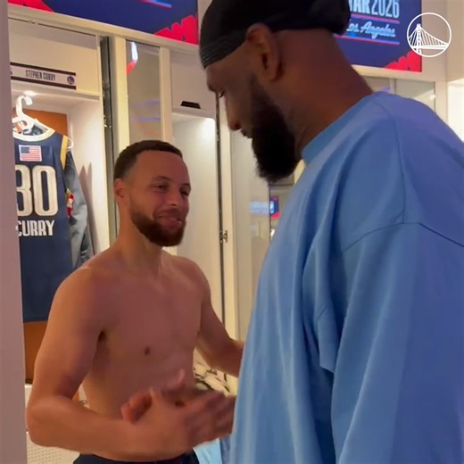 Catching up with some old friends at NBA All-Star 🤝 | Golden State Warriors