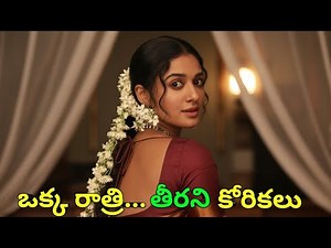 🔥 ఒక్క రాత్రి... తీరని కోరికలు 🔥Telugu audio stories, Telugu romantic stories,
