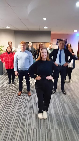 When a Team Meeting Becomes Choreography — Office Dance Routine