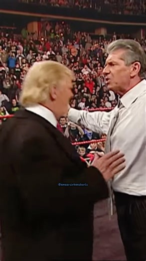 Donald Trump absolutely DESTROYS Vince McMahon #donaldtrump #therock #stonecold #usa #wwe #ufc #mma