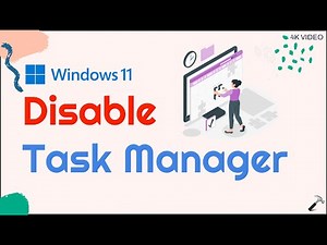 Disable Task Manager in Windows 11