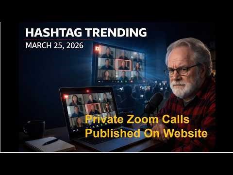 Private Zoom Calls Published Online