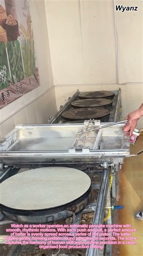 Satisfying Pancake Machine in Action | Fast Food Production Process