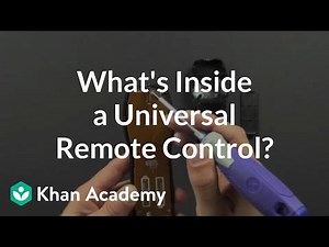What is inside a universal remote control? | Electrical engineering | Khan Academy