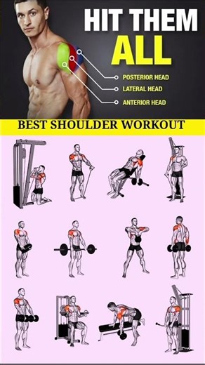Top 12 Shoulder Workouts for Bigger & Stronger Shoulders 💪 | Complete Shoulder Training