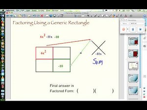 Pierce Factoring Using Generic Rectangle.mov