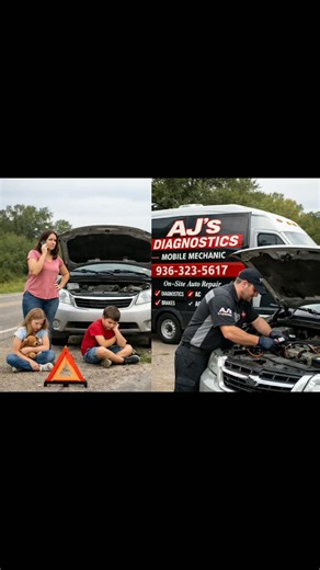 Broke Down on the Road Call us 936-323-5617