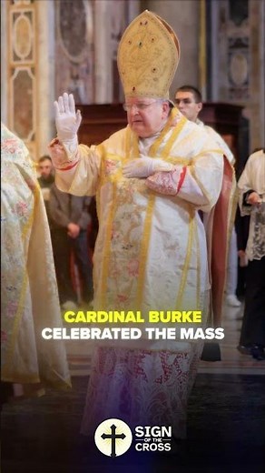 Cardinal Burke leads Latin Mass REVIVAL