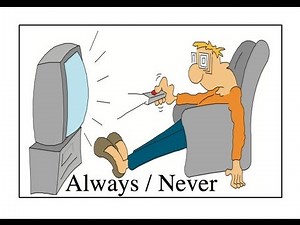 "I always and I never" English Conversation Practice.