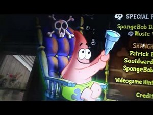 SpongeBob: Sea Stories DVD menu walkthrough!!!