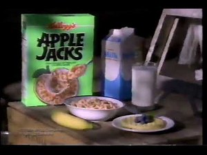 Sailor Moon commercial breaks 1996, Apple Jacks cereal, Florida Marlins vs Cardinals, Chevron Mug