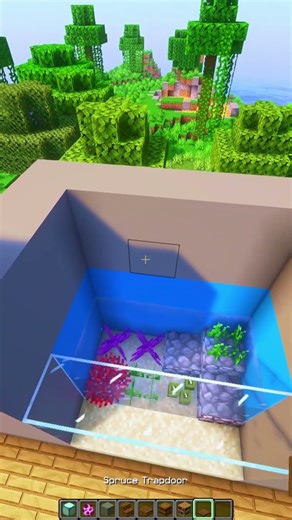 Minecraft Axolotl Tank | 🐟😮 | 1.21