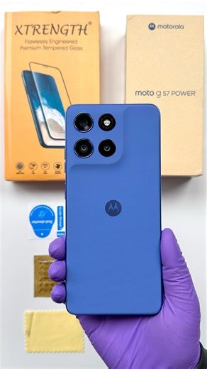 Moto G57 Power 5G Tempered Glass Protector | XTRENTH #shorts