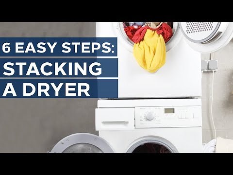 How to Stack Your Washer and Dryer | Sears