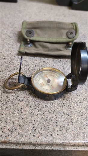 WW2 LENSATIC COMPASS #ww2 #militaria #compass