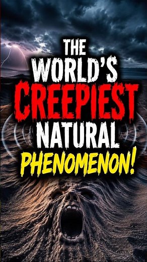 🌍 The World’s Creepiest Natural Phenomenon Will Leave You Speechless! 😱