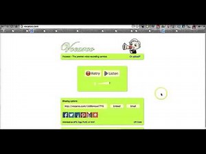 How to Use Vocaroo to Make Voice Recordings